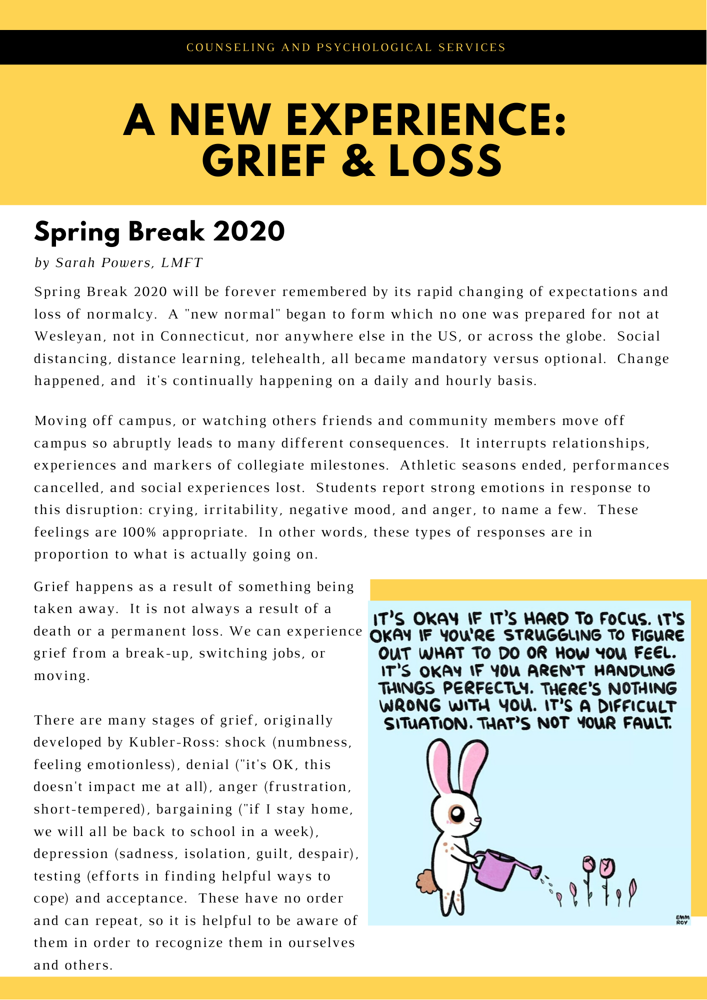 Grief and Loss